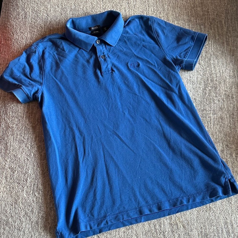Hugo Boss Classic Blue Polo Shirt